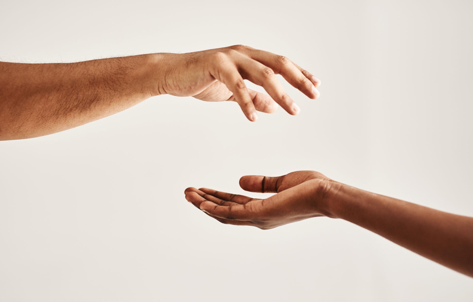 Take my hand and let me help you